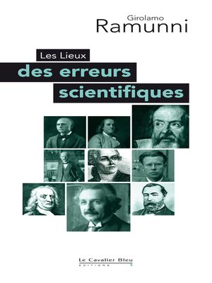 cover image of LIEUX DES ERREURS SCIENTIFIQUES (LES) -BP